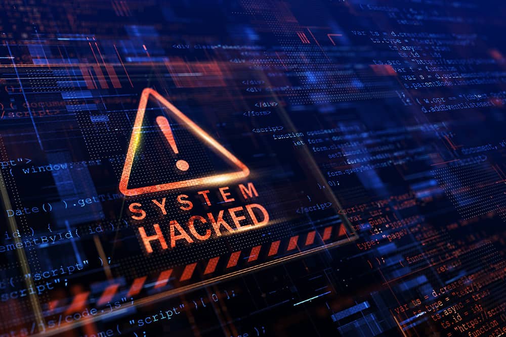 Cyber Attack Illustration
